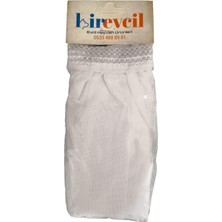 Birevcil (L) (55X30X30) cm Kafes Tülü Tamamen Beyazdır