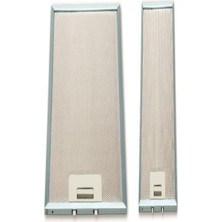 Ehla Filtre / Kumtel - Luxell Aspiratör Filtre Seti / 20,5 x 47,6 cm & 14 x 47,6 cm / 2 Adet / Ehla