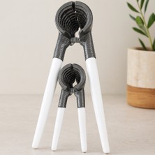 Hsc Bilişim 2'li Metal Fındık Ceviz Kıracağı Beyaz Saplı