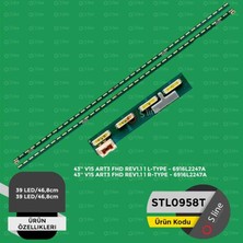Hsc Bilişim 43 Inç 46,9 cm Tv LED Bar
