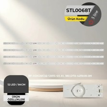 Hsc Bilişim Tv LED Bar 12 LED 84CM Sanyo Skytech Nordmende LED Bar Seti