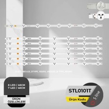 Hsc Bilişim Tv LED Bar Seti 49DLED A-Type B-Type REV00