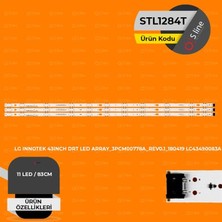 Hsc Bilişim 43 Inç 83 cm Tv LED Bar Seti