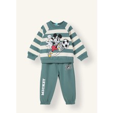 DeFacto Dısney Mıckey & Mınnıe Ince Sweatshirt Kumaşı 2li Takım Erkek BEBEK I3538A526WN