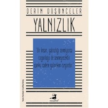 Olimpos Yayınları Yalnızlık - Derin Düşünceler