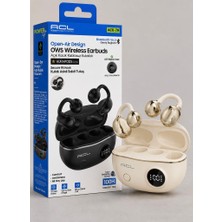 Azurtech Acl Acb-79 Açık Kulak Bluetooth Kulaklık – Bt 6.0, Dijital Ekranlı, 100 Saat Bekleme Süreli