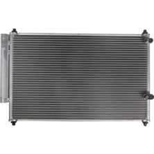 BZT TOYOTA AURIS- 16/18; KLİMA RADYATÖRÜ 1.3/1.6 VVTI (BRAZING) (627X66X16) ALÜMİNYUM (ORİS) 88450-12280