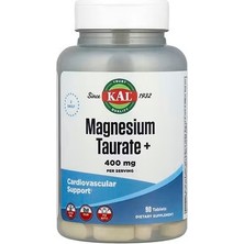 KAL Magnesium Taurate+ 400 Mg 90 Tablets Cardiovascular Support