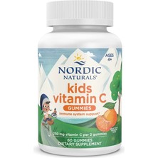 Nordic Naturals Kids Vitamin C / 250 Mg 60 Gummies  ( Ages 4+ )