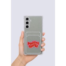 Dolozena Samsung Galaxy A54 Kartlıklı Pozitif Enerji Desenli Kılıf