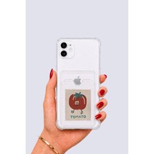 Dolozena iPhone 11 Kartlıklı Tomato Desenli Kılıf