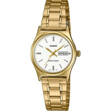 Casio LTP-V006G-7BUDF Standart Kadın Kol Saati Altın Renkli Suya Dayanıklı Analog Kasa İyon Kaplama