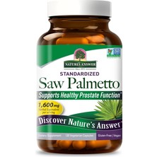 Nature's Answer Saw Palmetto 1,600 Mg 120 Veg. Capsules