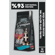 Signature Kuzulu Yavru Köpek Orta ve Büyük Irk - 12 kg