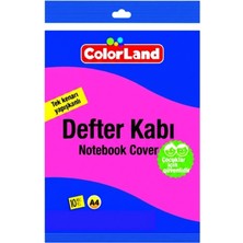Colorland Hazır Defter Kabı A4 10LU Pembe - 2 Paket