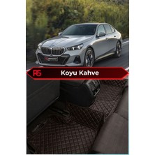 Bmw I5 Koyu Kahve Rengi 8d Diamond Premium Deri Oto Paspas