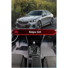 Bmw I5 Koyu Gri 8d Diamond Premium Deri Oto Paspas