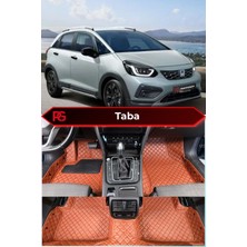 Honda Jazz Hybrid Crosstar Taba Renk 8d Diamond Premium Havuzlu Deri Oto Paspas