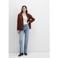 Mavi Bliss Kadın Açık Mavi Premium Jean Pantolon Normal Kesim 101437-86450 Kot Kumaşlı