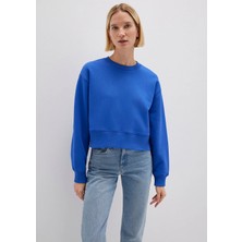 Mavi Mavi Basic Crop Sweatshirt 1S10389-70576