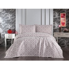 Rani Mobilya Rani Home Çift Kişilik Yatak Örtüsü Seti Kapuçino CC-6254
