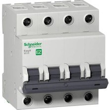 Schneider EZ9F34440 ,easy9/4.5ka 4-FAZ/4X40A C-Tip Otomatik Sigorta