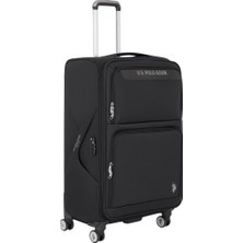 U.S. Polo Assn. Us. Polo Assn 25029 Büyük Boy Karma Kumaş Valiz
