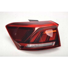 Tyc Volkswagen T - Roc Arka Stop Siyah LED Sol (2019 Yılında Çıkan Kasa) (Oem No: 2GA945095D)