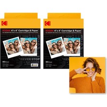 Kodak Dock Era 10X10 Fotoğraf Baskı Setı 120 Adet ( 40X3 ) - ( Kodak MS400 için )