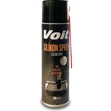 Voit 500 ml Silikon Sprey Koşu Bandı Yağı Siyah Renk, Sürtünmeyi Azaltan ve Motor Ömrünü Uzatan