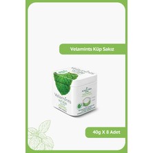 Ülker Velamints Yeşil Nane Aromalı Küp Sakız - 40 Gram - 8 Adet