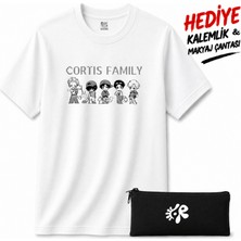 BarsDepo Cortıs Baskılı Tişört, Premıum Kalite Unisex Çocuk / Yetişkin (Kalemlık Hedıyelı)