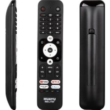Huayu Kl RM-L1797 Haier Youtube Netflix Prime Video Tuşlu Kumanda LCD LED Tv Kumandası