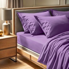 Rani Mobilya Rani Home  Çift Kişilik Çarşaf Lila CF-6337