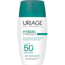 Uriage Hyseac 3-Regul+ Global Anti Blemish Care SPF50 Leke ve Siyah Nokta Karşıtı Bakım Kremi 50 ml