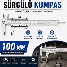 Ert 100MM Mekanik Sürgülü Kumpas