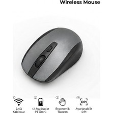 Divex Wireless DPI 1200 2.4 Ghz Kablosuz Optik Mouse