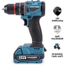 Saatistan Power Vidalama MW24B, Yüksek Performanslı ve Dayanıklı Profesyonel Alet