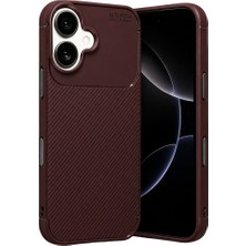 MobaxAksesuar Apple iPhone 17 Kılıf Karbon Silikon Case