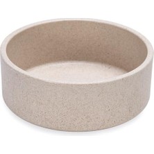 Designed by Lotte Köpek Mama Su Kabı, Bambu, Bej, 12CM, 300ML
