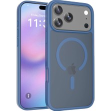 MobaxAksesuar Apple iPhone 18 Pro Max Kılıf M-safe ile Uyumlu Mat Yüzey Jota Kapak
