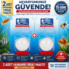 Aqua Magic Tatil Yemi Extra Protein 2'li Ekonomik Fırsat Paketi – Akvaryum Balık Yemi