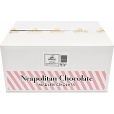 Ovalette Kare Çizgili Bitter Madlen Çikolata 3 kg