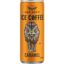 Max Brew Caramel Soğuk Kahve 250 ml 12 Adet