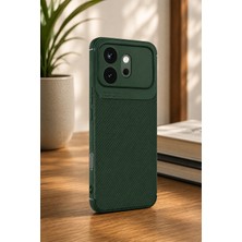 bbtech Honor 600 ile Uyumlu Karbon Dokulu Kamera Korumalı Darbe Emici Ince Mat Tpu Silikon Kılıf