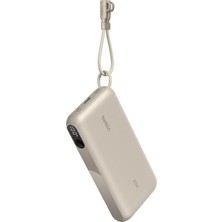 Belkin Taşınabilir Şarj Cihazı, 20.000 Mah Usb-C Powerbank, 2 Usb-C ve 1 Usb-A Port, Dijital Pil Gös
