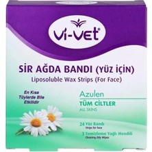 Popüler Sepet Vivet Yüz Ağda Bandı 24'lü Hassas Tüy Temizliği - Azulen
