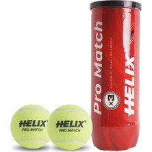 Helix Tenis Topu Profesyonel 3\'lü TN-1000 Müsabaka Ttf&ıtf Onaylı
