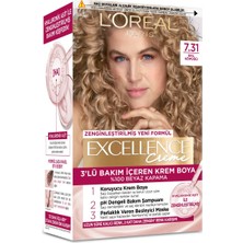 L'Oréal Paris L'oreal Paris Excellence Creme Saç Boyası - 7.31 Bal Köpüğü