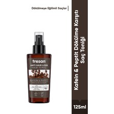 Tresan Kafein & Peptit Dökülme Karşıtı Saç Toniği – Enerji ve Dolgunluk - 125 ml